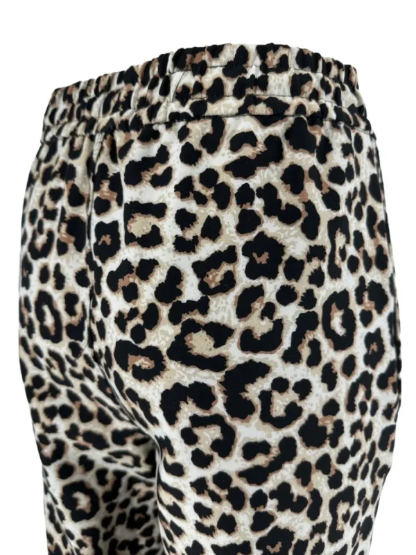 Soft broek met koord panterprint (HY387-1)