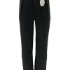 Soft broek met rechte broekspijp Angelia zwart (HY381)