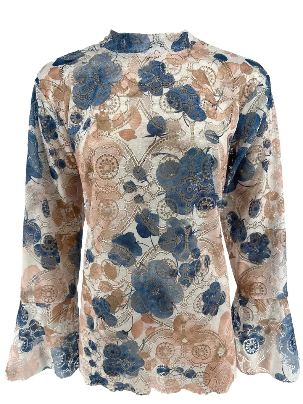 top_van_kant_met_trompet__0-4.webp Top van kant met trompet mouw en BLOEMEN jeans blauw