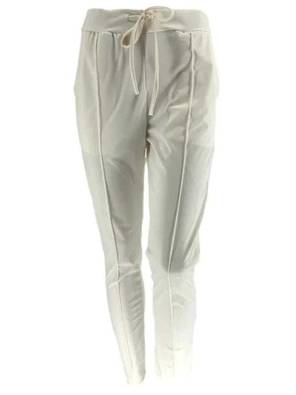 Travelstof broek met naad aan de voorzijde Billie room