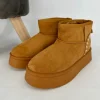 Uggies met stiksel camel (6009)