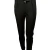 YU Travel broek soft met koord zwart R238