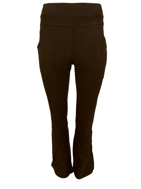YU&ME Comfy FLAIR broek/tregging soft (R227) bruin