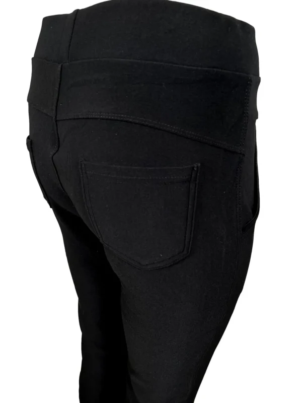YU&ME Comfy FLAIR broek/tregging soft (R227) zwart