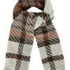 Zachte sjaal striped beige (FA-2402)